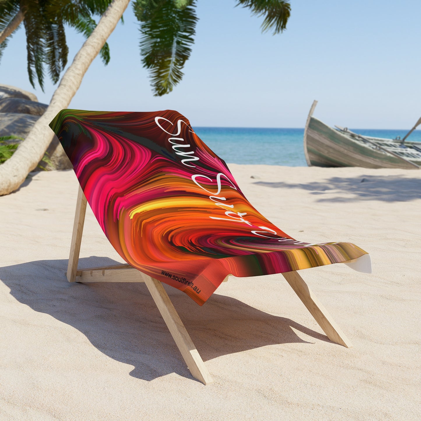 Soulfire Beach Towel